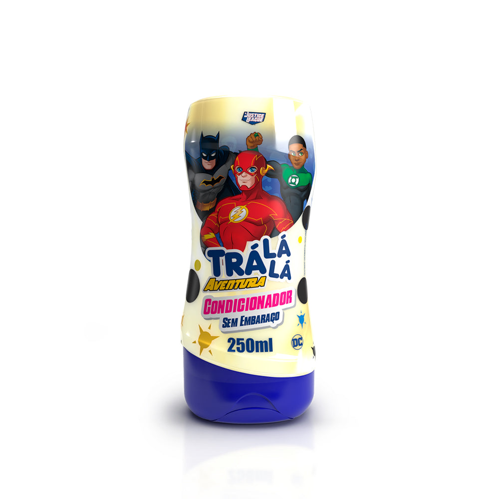 Condicionador Liga da Justiça Trá Lá Lá Aventura - sem Embaraço (250ml)