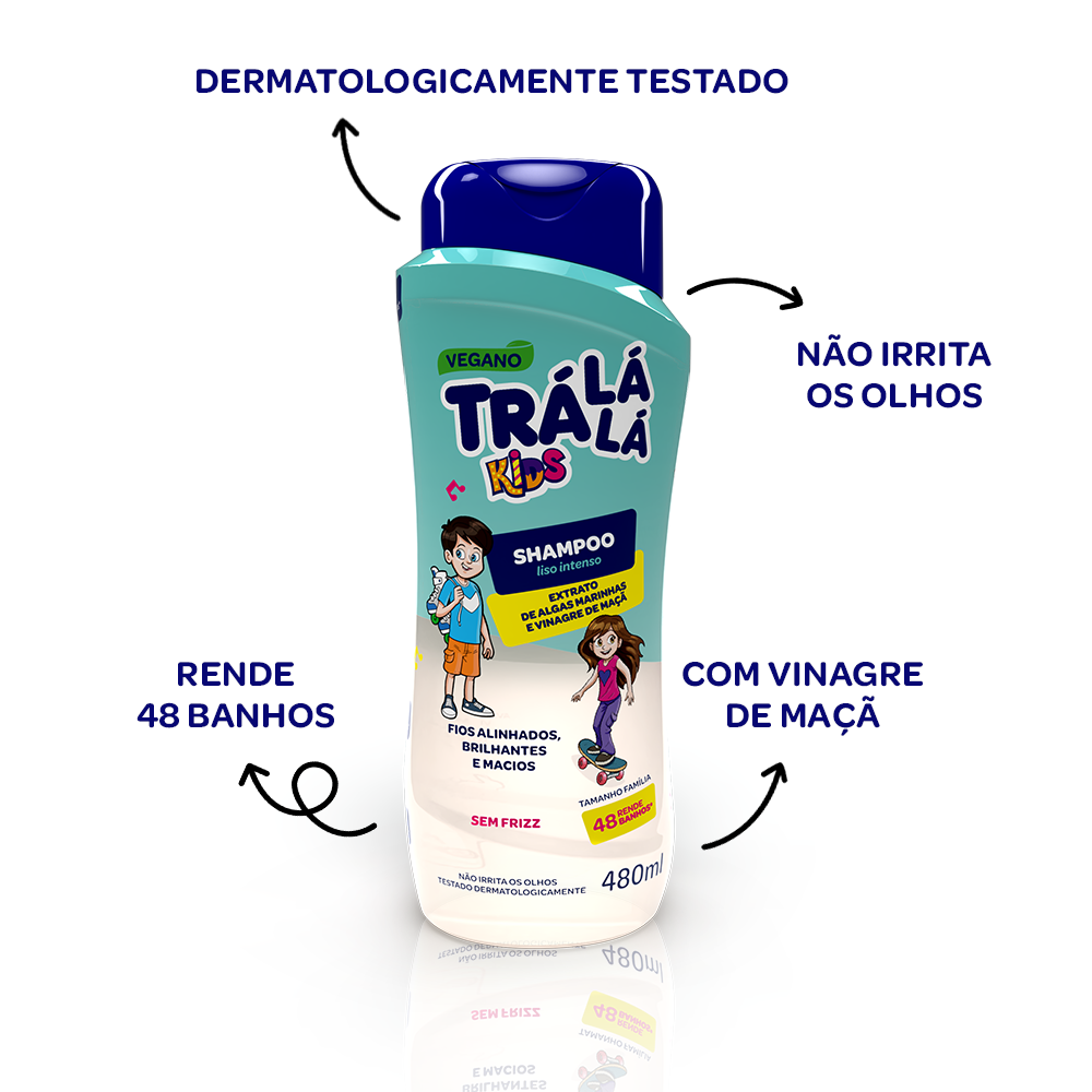 Shampoo Liso Intenso 480ml