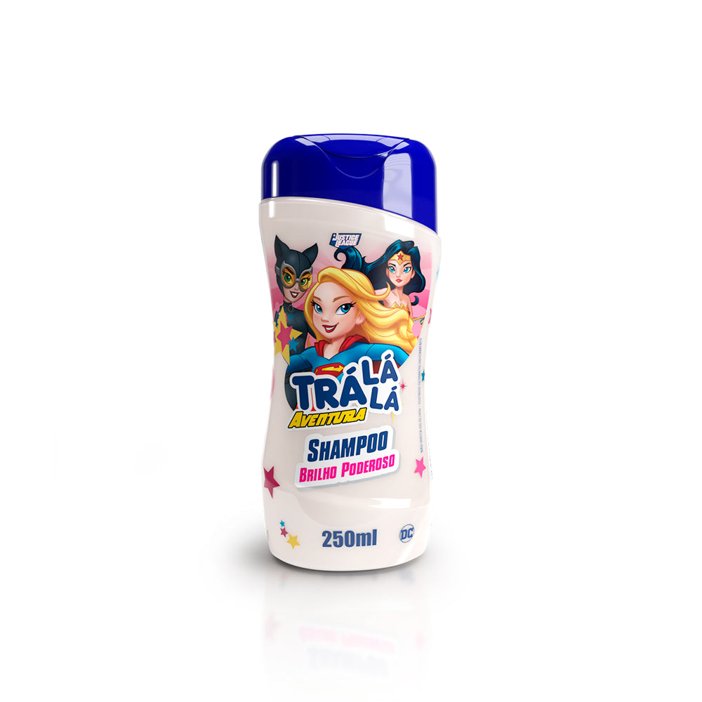 Shampoo Liga da Justiça Trá Lá Lá Aventura - Brilho Poderoso (250ml)