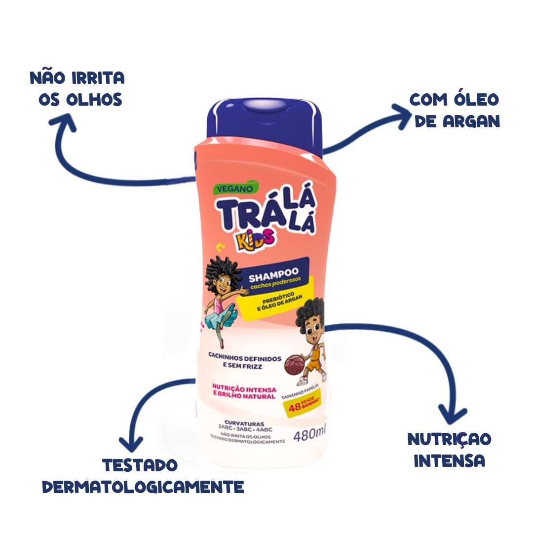 Shampoo Cachos Poderosos 480ml