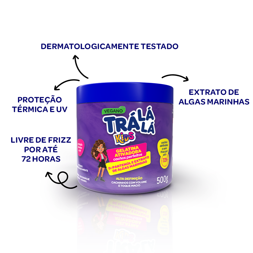 Gelatina Ativadora Cachos Perfeitos 500g