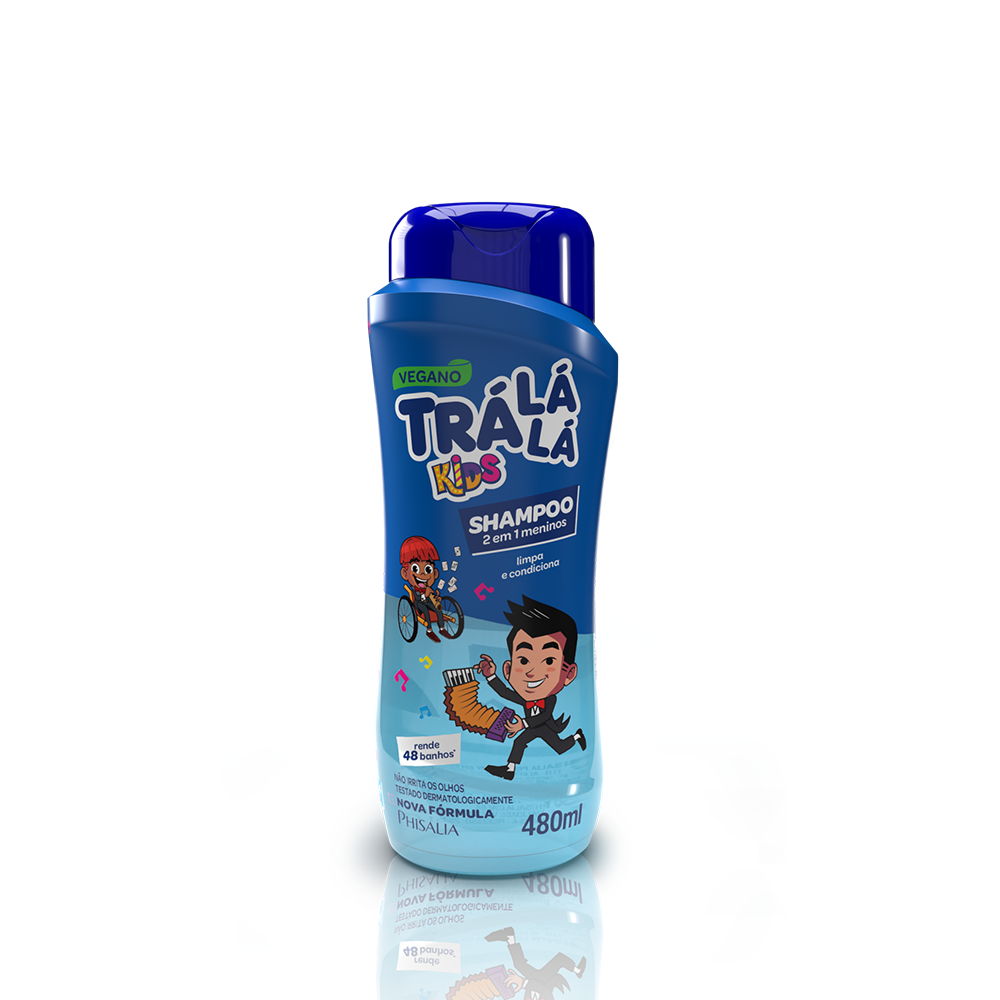 Shampoo 2 em 1 Meninos 480ml