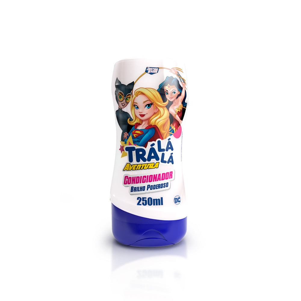 Condicionador Liga da Justiça Trá Lá Lá Aventura - Brilho Poderoso (250ml)