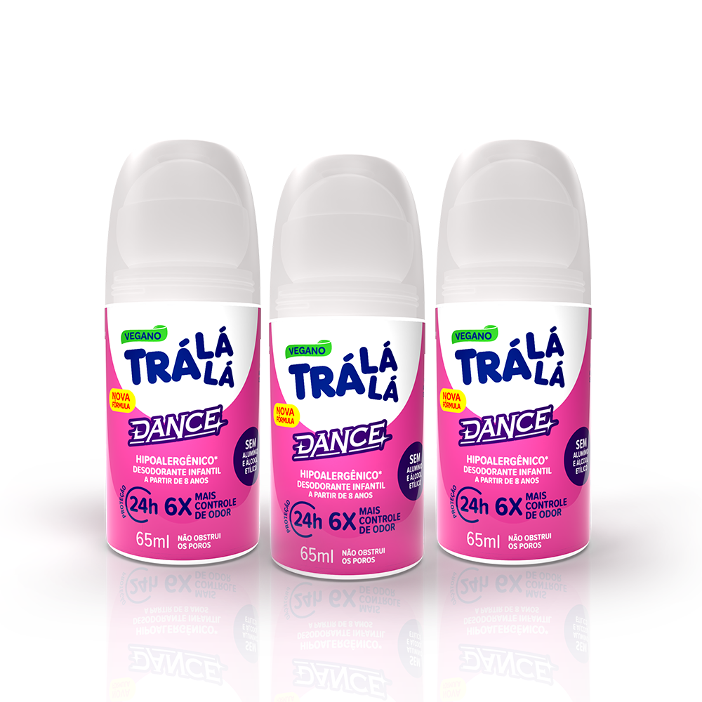 Kit Desodorante Roll-on Dance (3 unidades de 65ml)