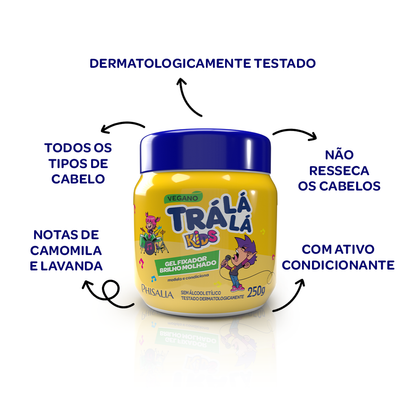 Gel Fixador Brilho Molhado 250g