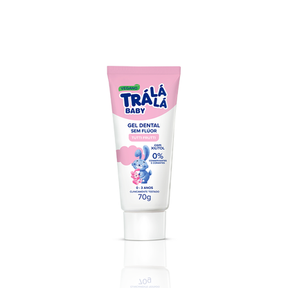 Gel Dental Sem Flúor Tutti-Frutti 70g