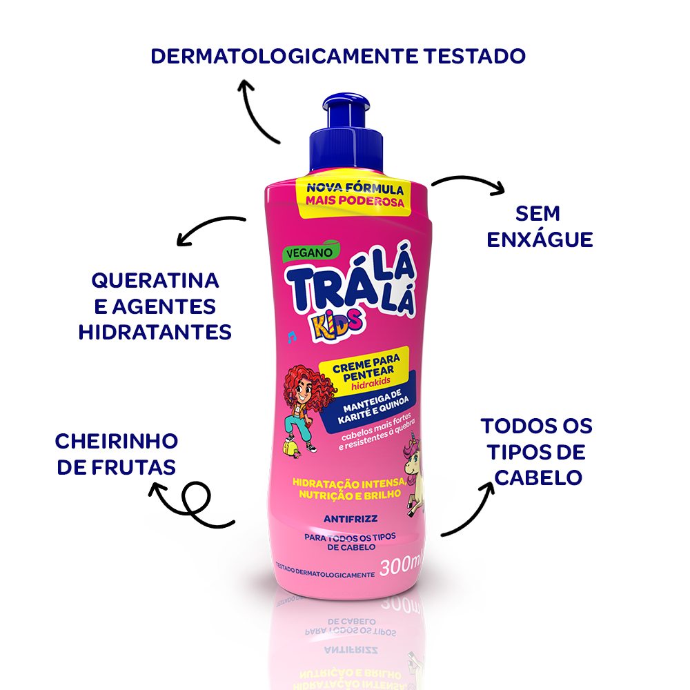 Creme para Pentear Hidrakids 300ml