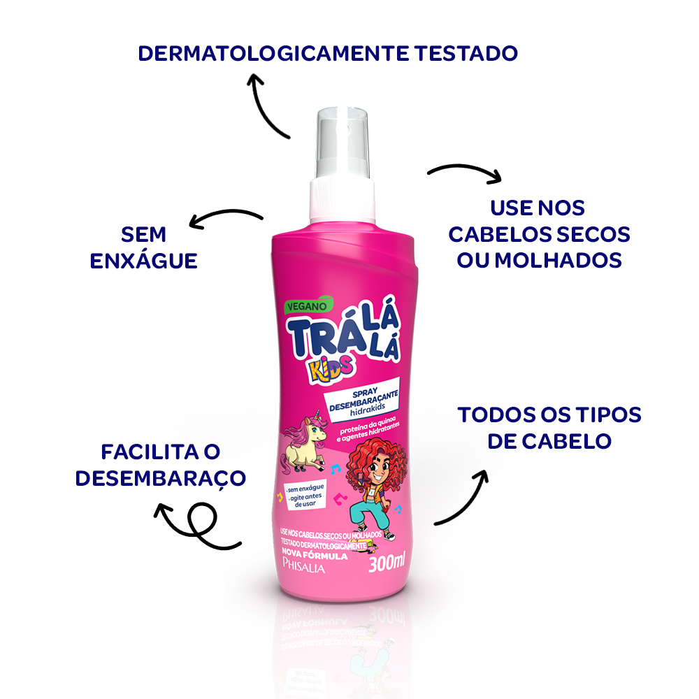Spray Desembaraçante Hidrakids 300ml