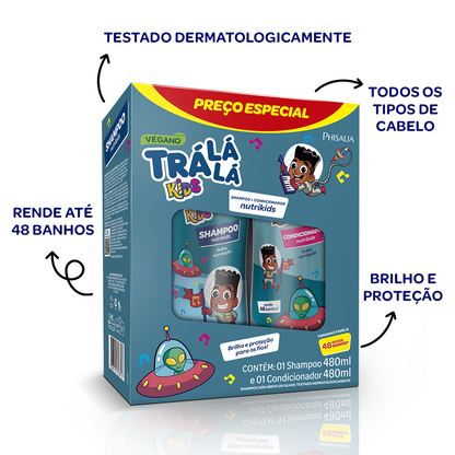 Kit Nutrikids (Shampoo + Condicionador) 480ml
