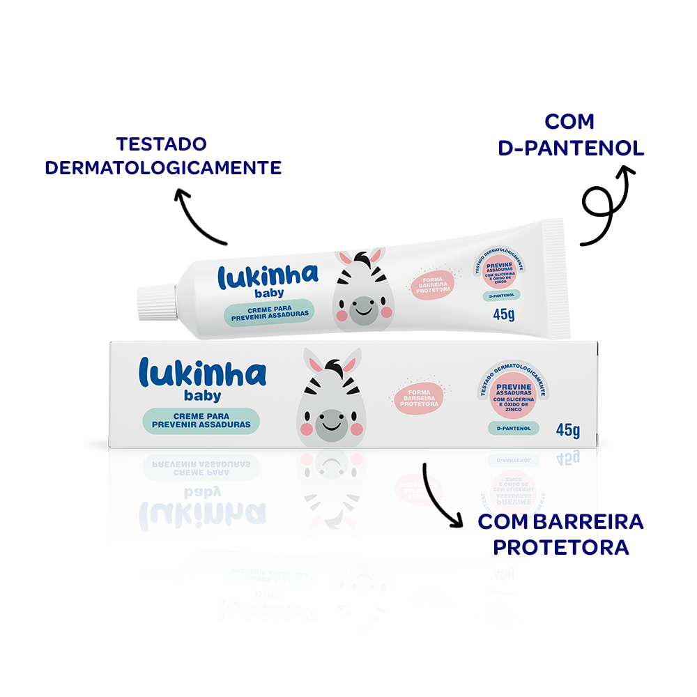 Creme para Prevenir Assaduras 45g