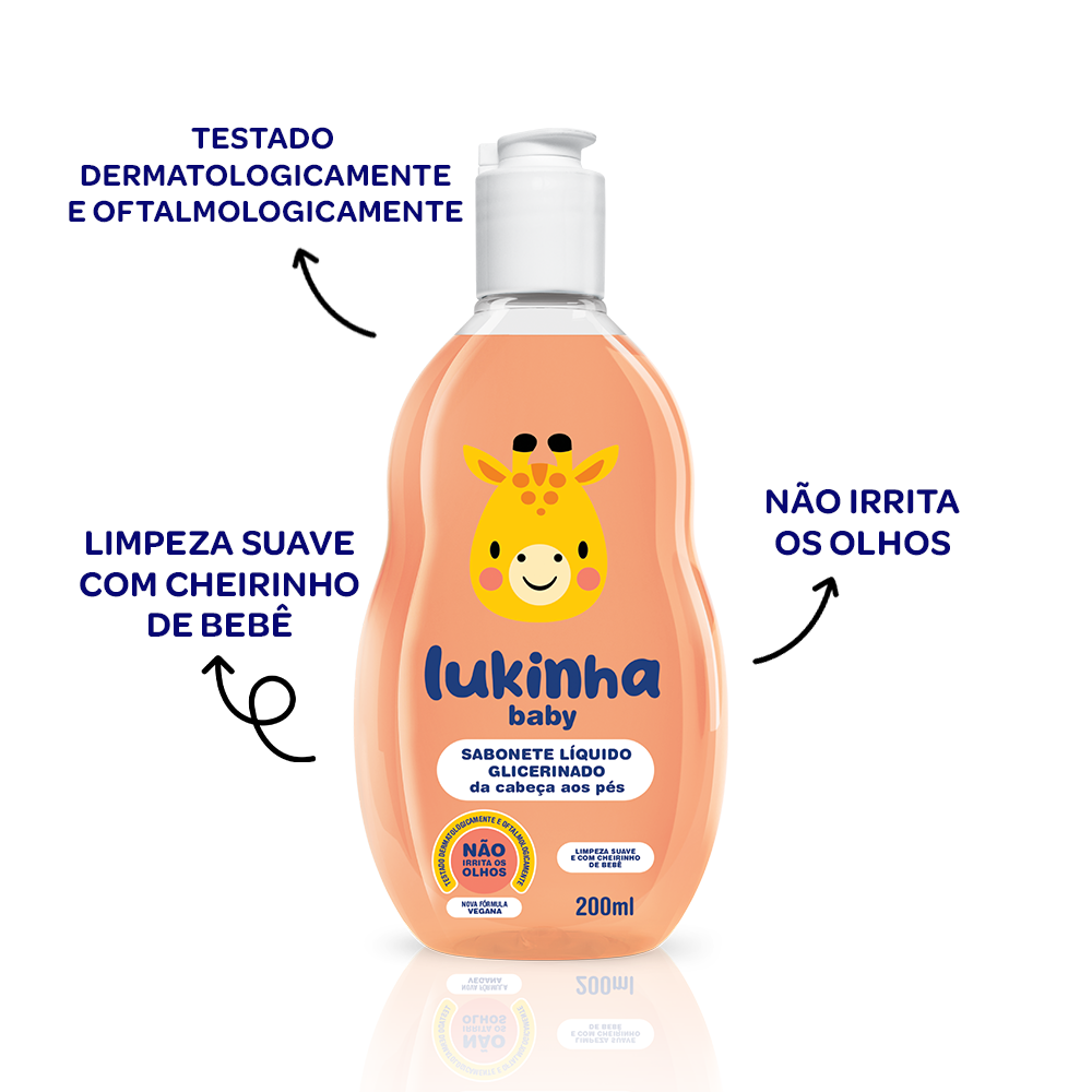 Sabonete Líquido Glicerinado 200ml