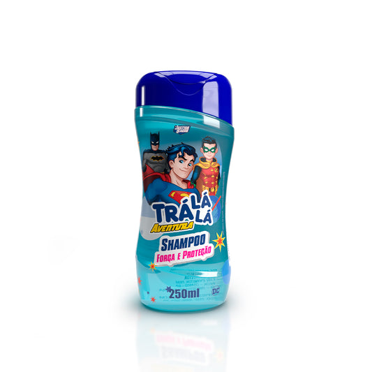 Shampoo Liga da Justiça Trá Lá Lá Aventura Força e Proteção 250ml